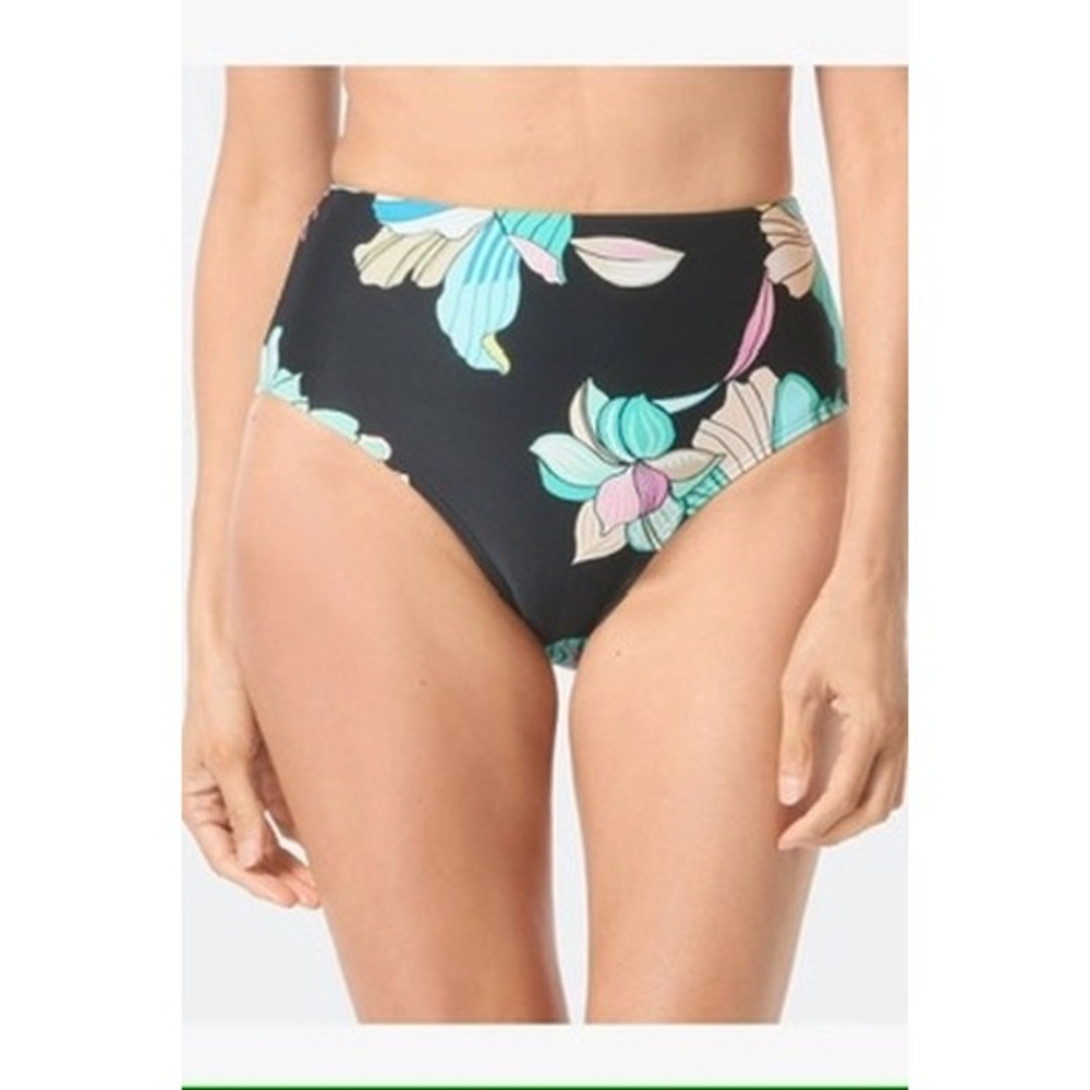 NWT Coco Contours Thrive Ultra High Waist Bikini Swim Bottom XL $74